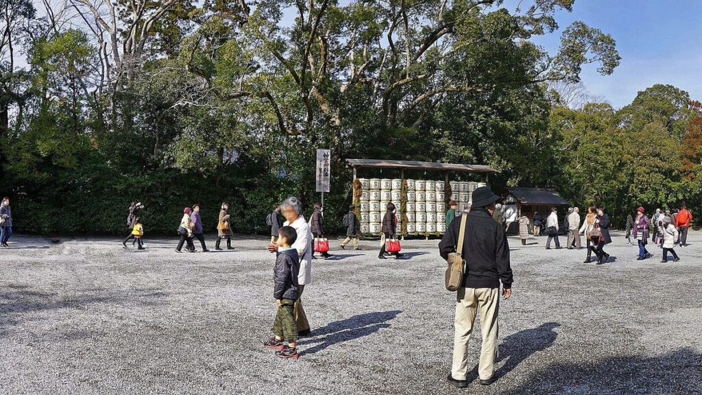 伊勢神宮 外宮の風景