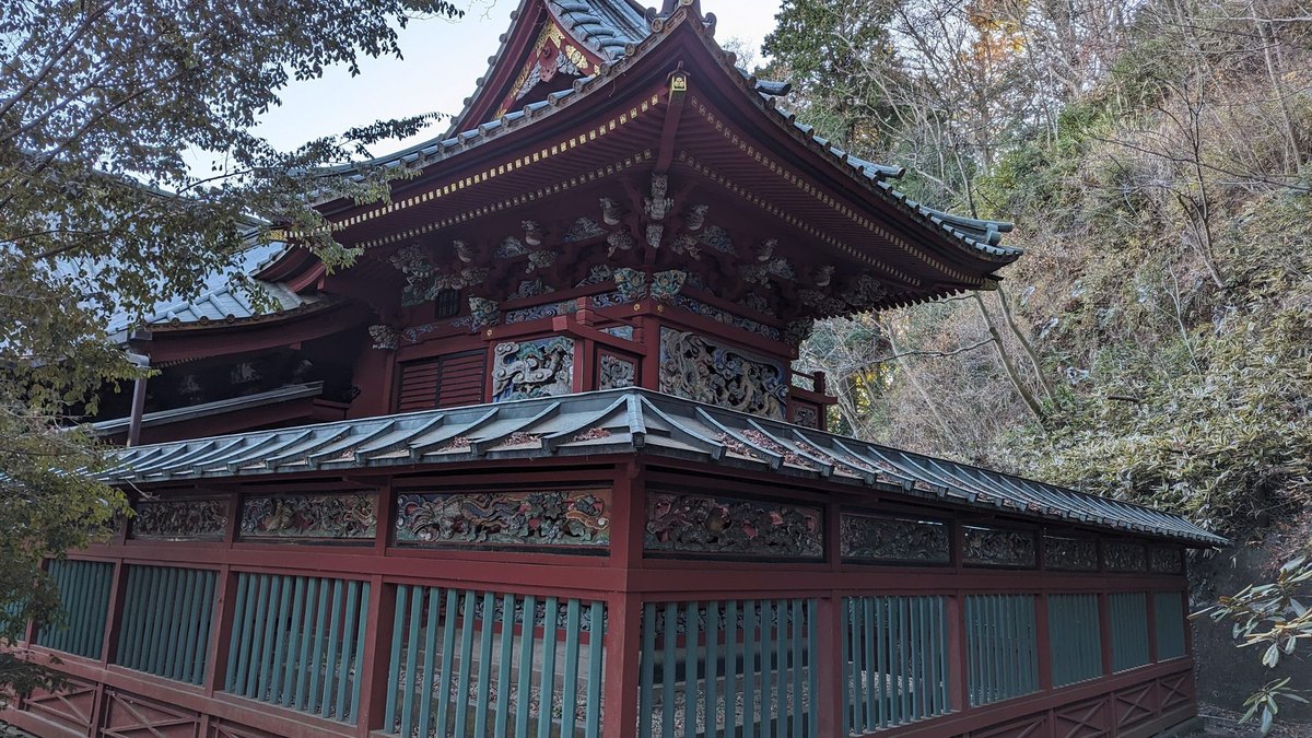高尾山の風景
