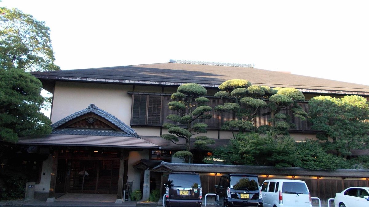 二日市温泉の風景