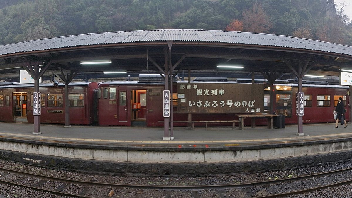 人吉温泉の風景