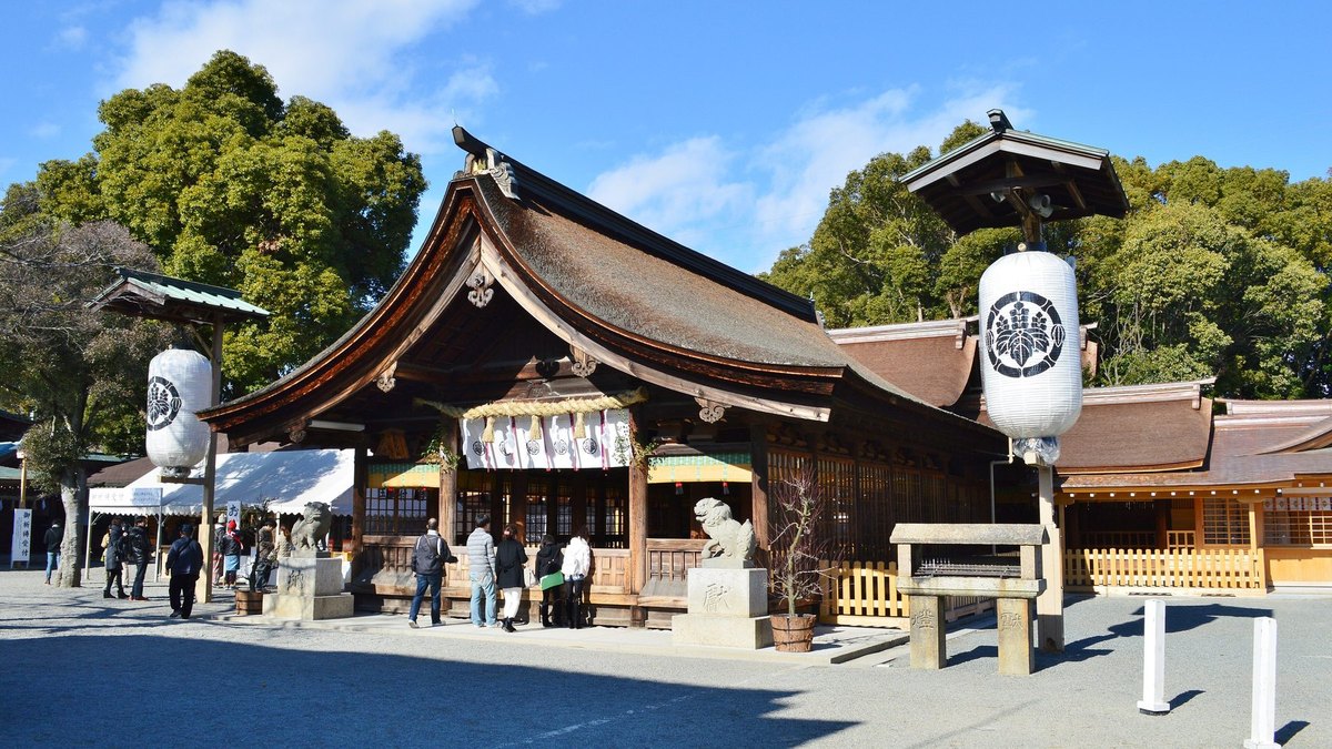 尾張大國霊神社(国府宮）の風景