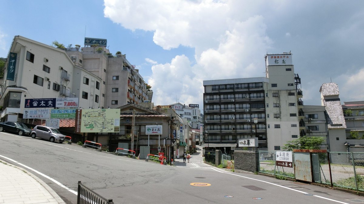 伊香保温泉の風景