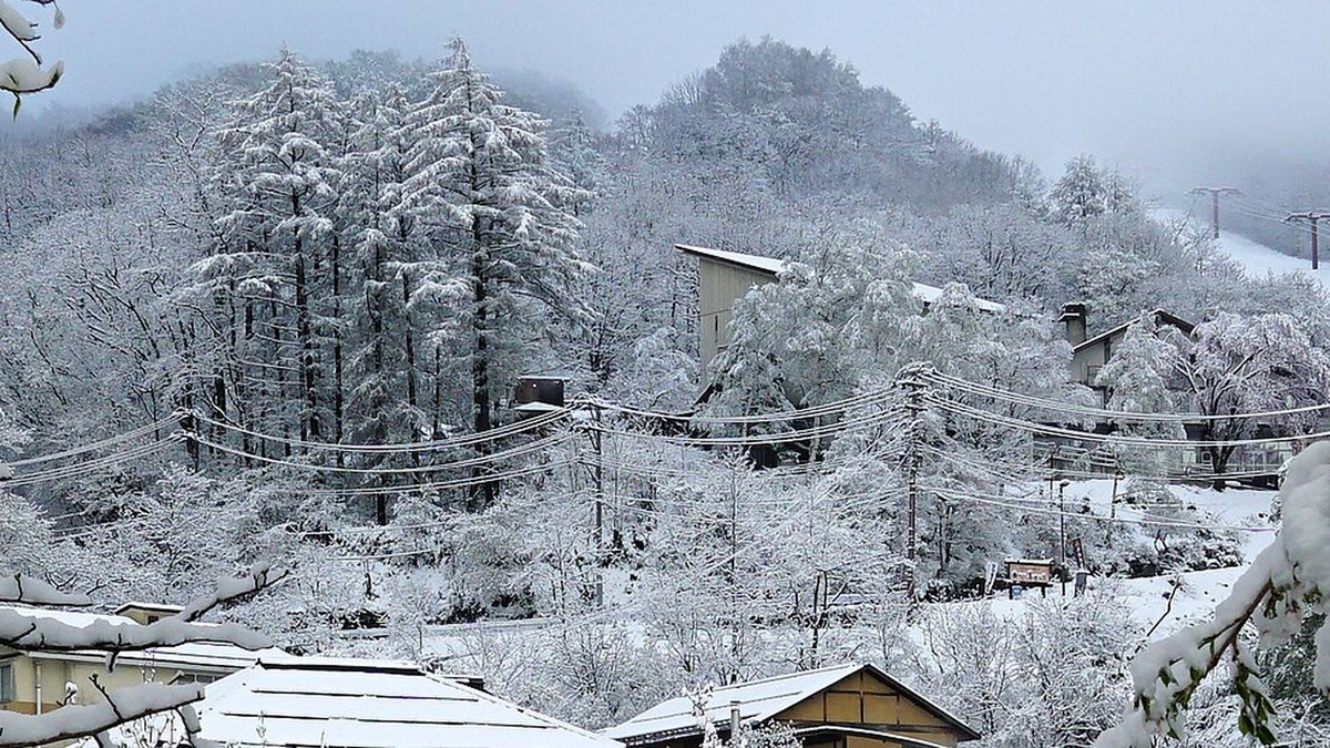 蔵王温泉の風景