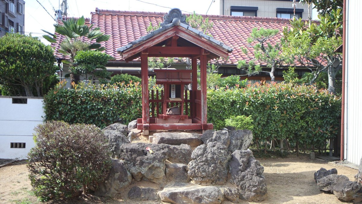 津島神社の風景