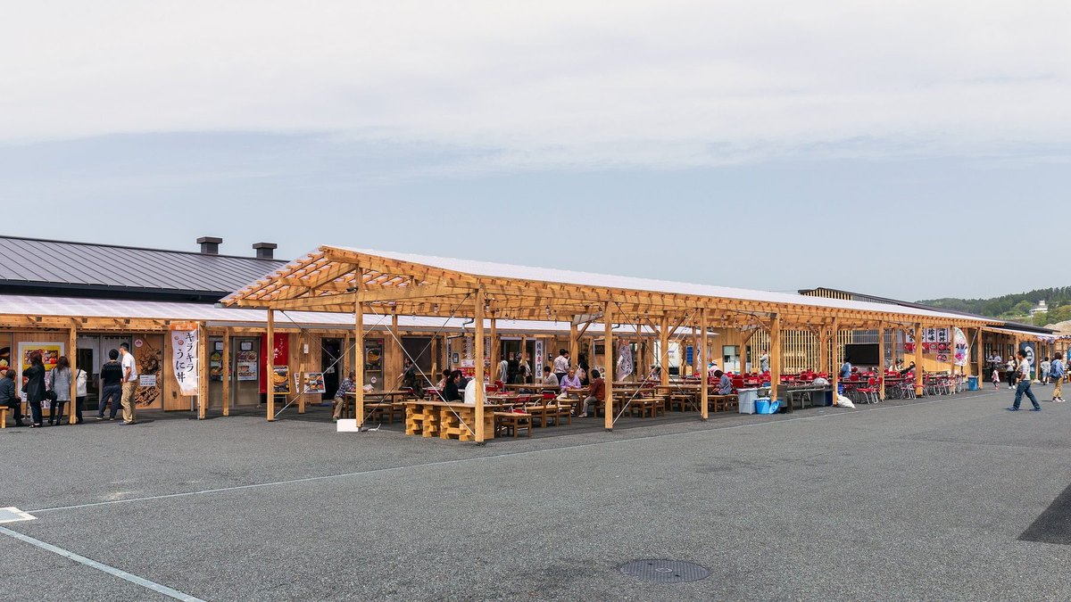 南三陸さんさん商店街の風景