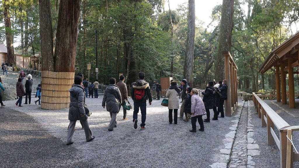 伊勢神宮 内宮の風景