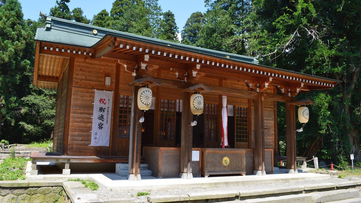 伊佐須美神社の風景