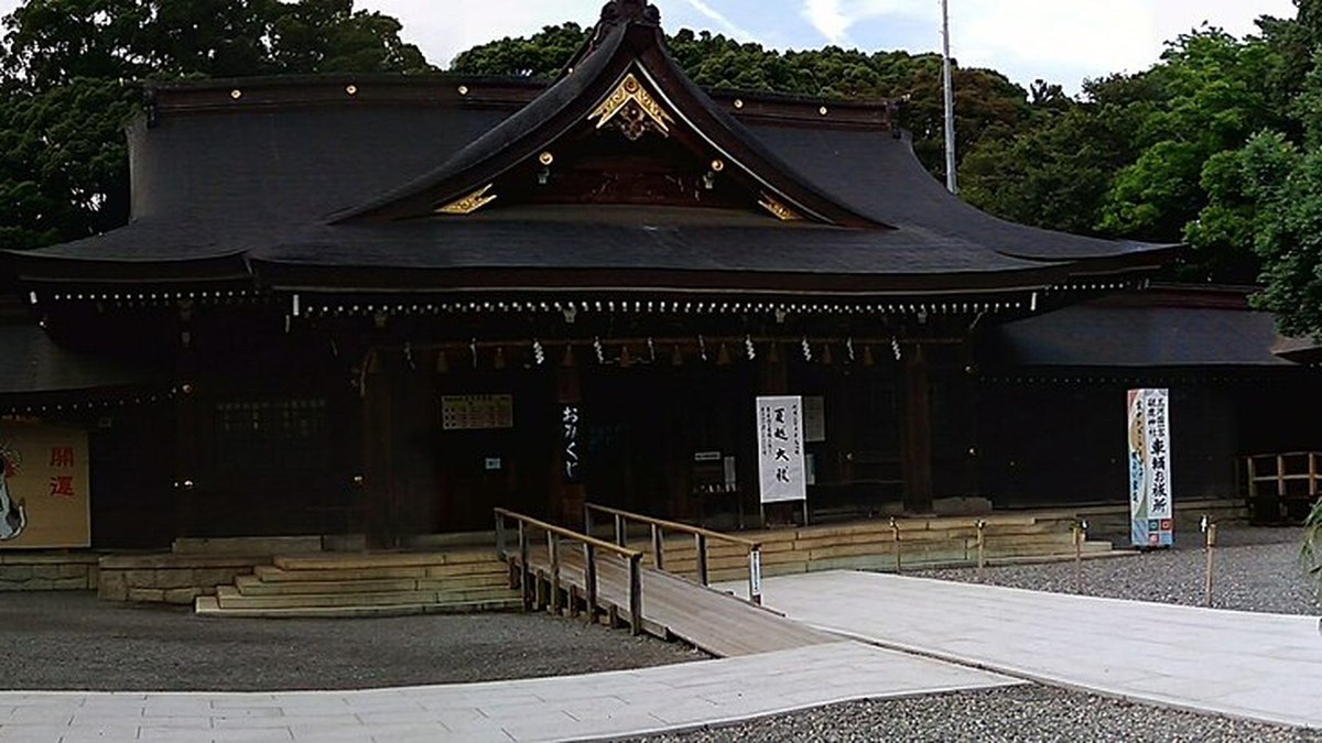 砥鹿神社の風景