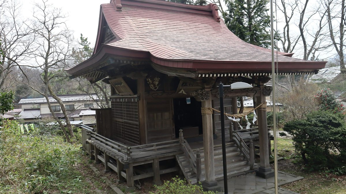 田村神社の風景