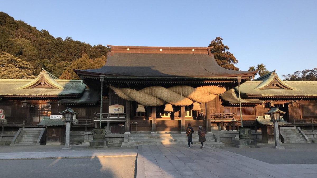 宮地嶽神社の風景