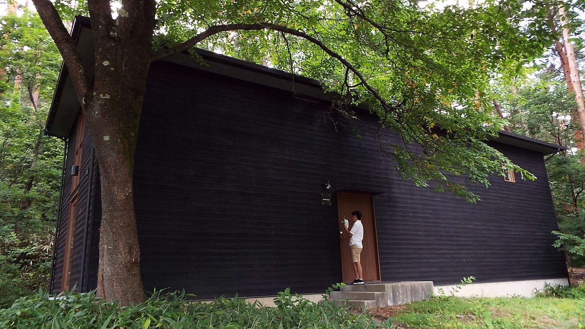 安曇野穂高温泉郷の風景