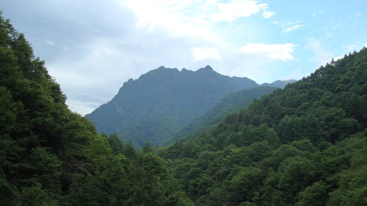 西沢渓谷・フルーツ公園周辺の風景