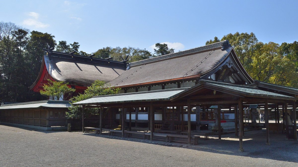 宗像大社辺津宮の風景