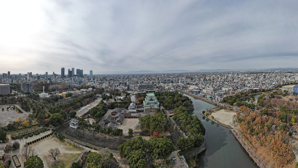 名古屋城の風景