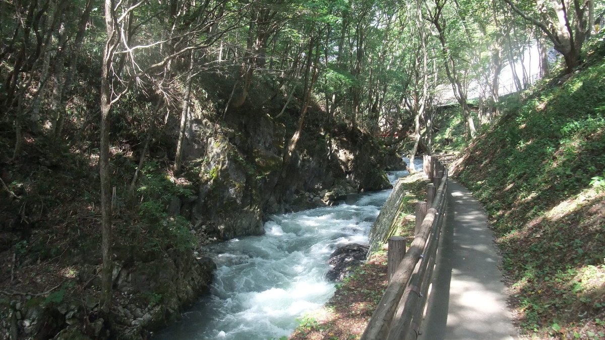 龍泉洞・岩泉の風景