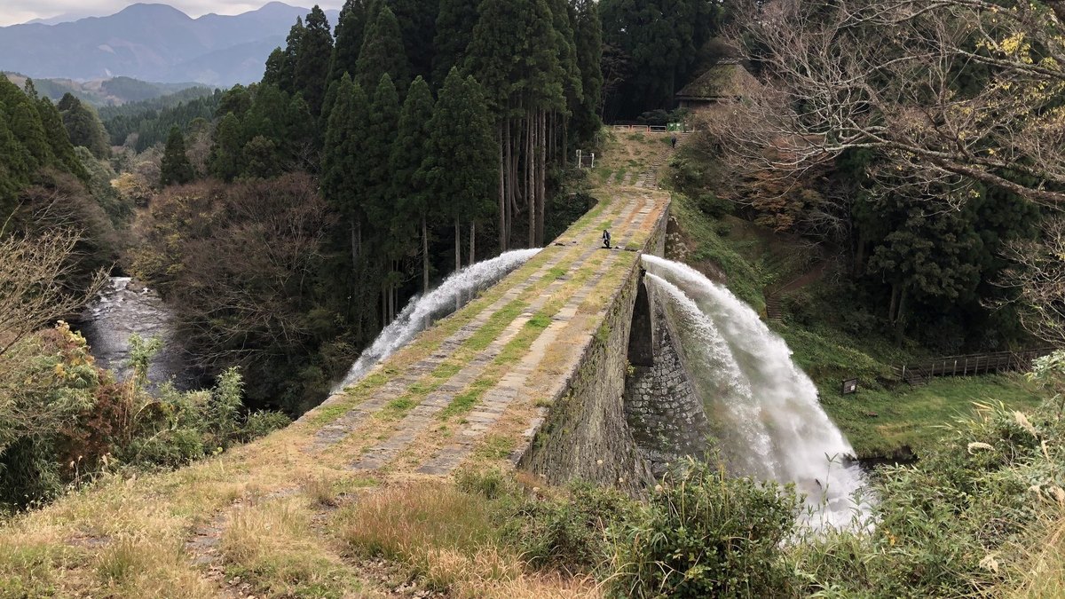 通潤橋・山都町の風景