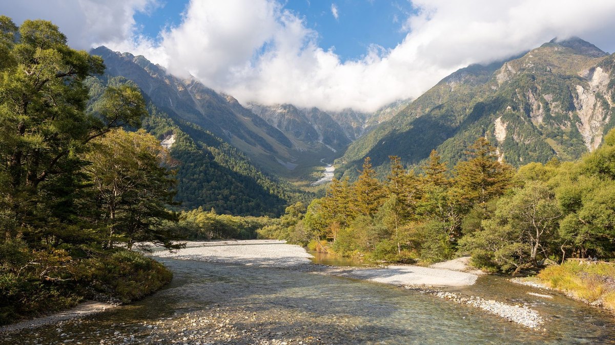 上高地の風景