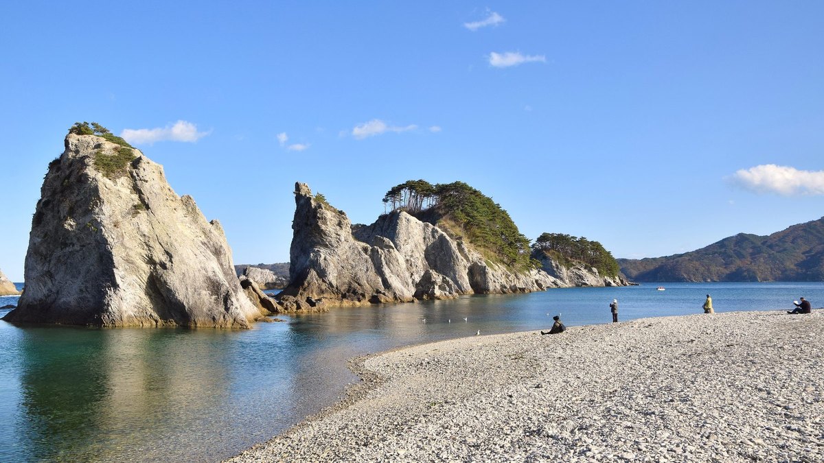 浄土ヶ浜・宮古の風景