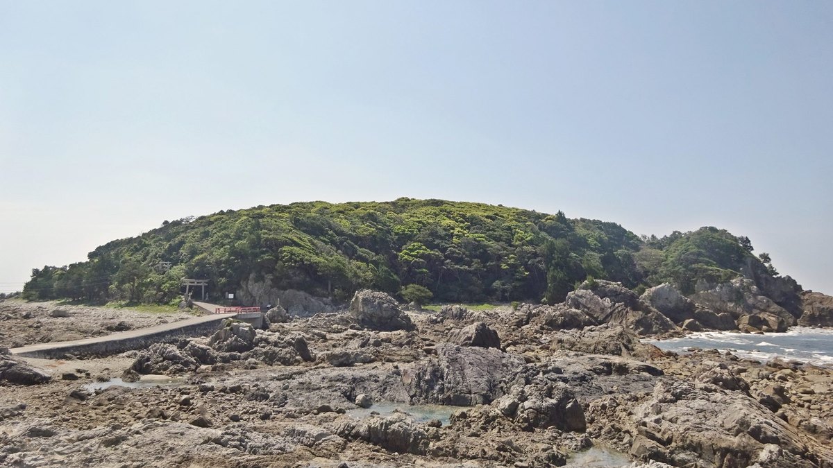 枯木灘の風景