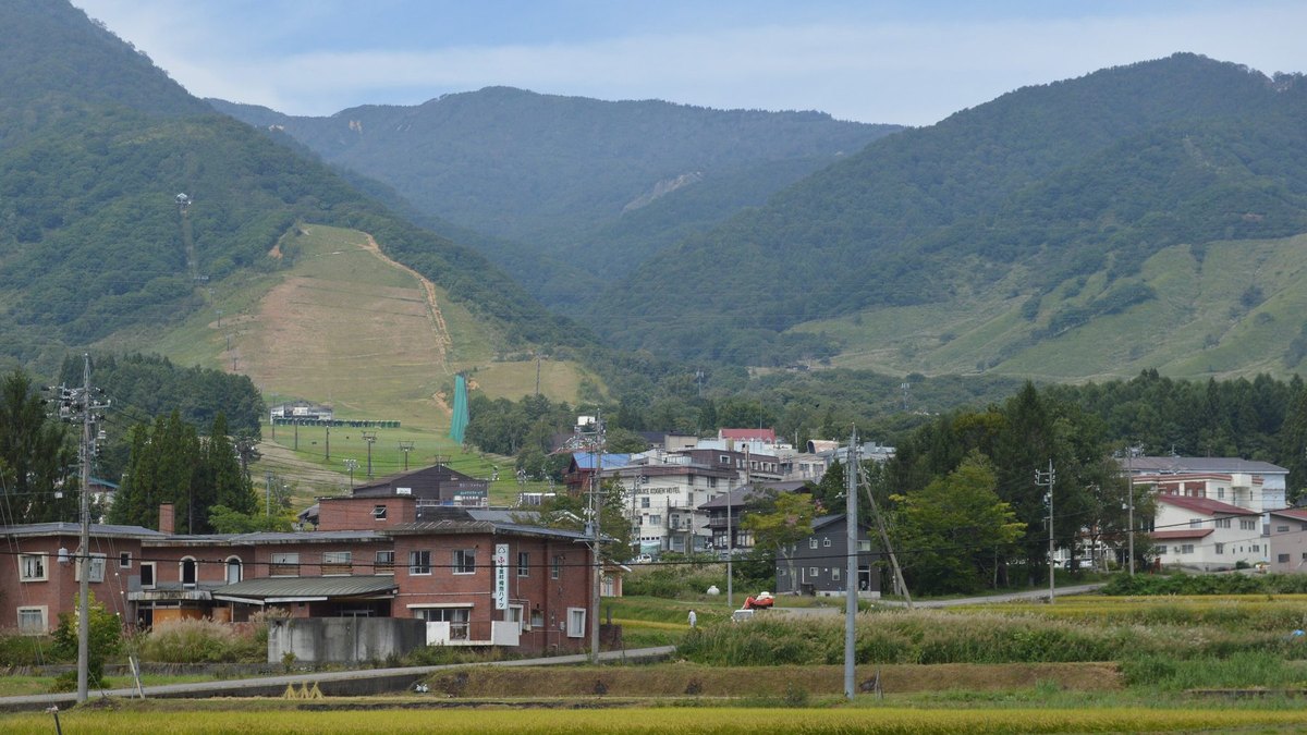 栂池高原の風景