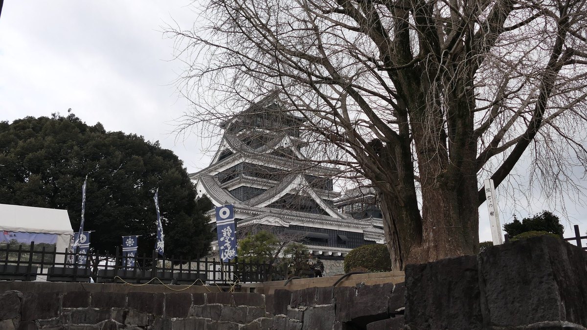 熊本城周辺（熊本市街）の風景