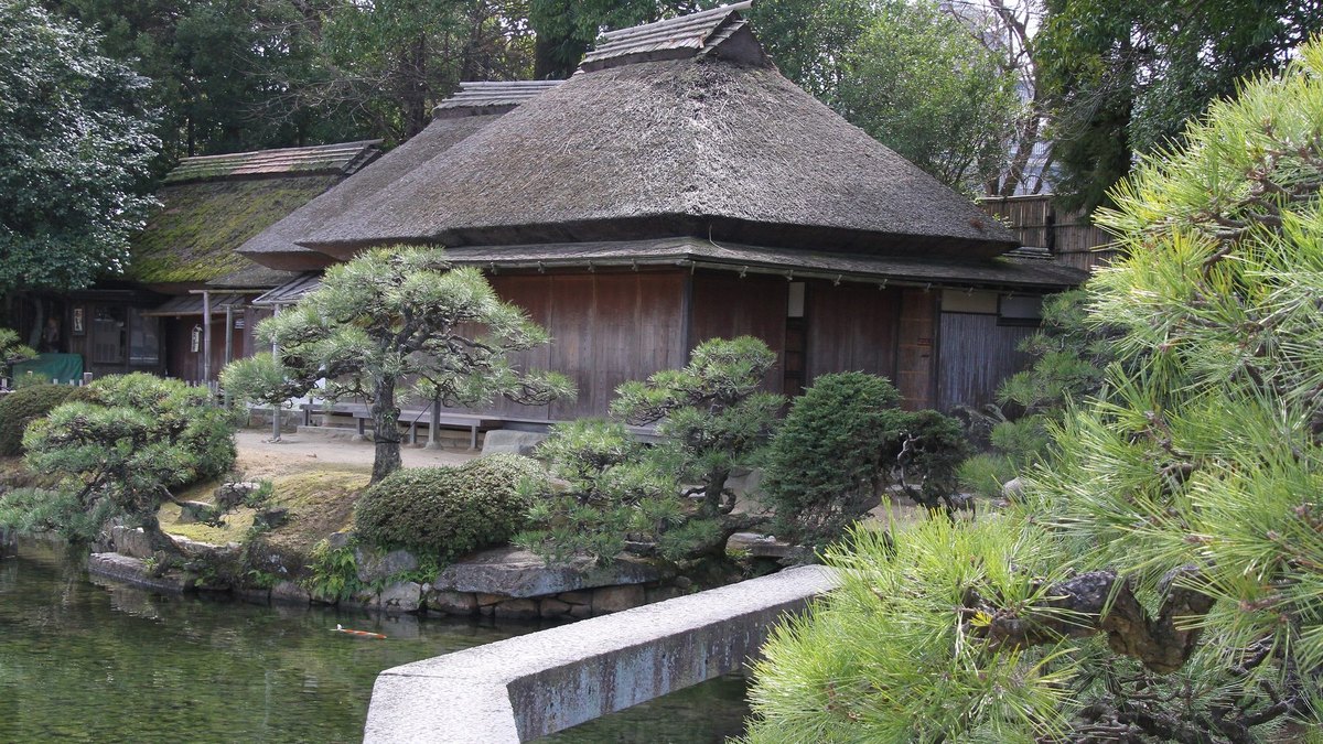 後楽園・岡山城周辺の風景