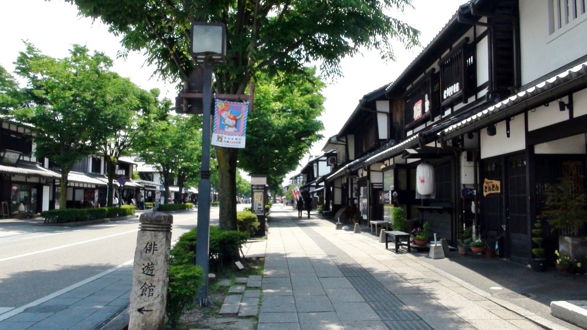 夢京橋キャッスルロードの風景