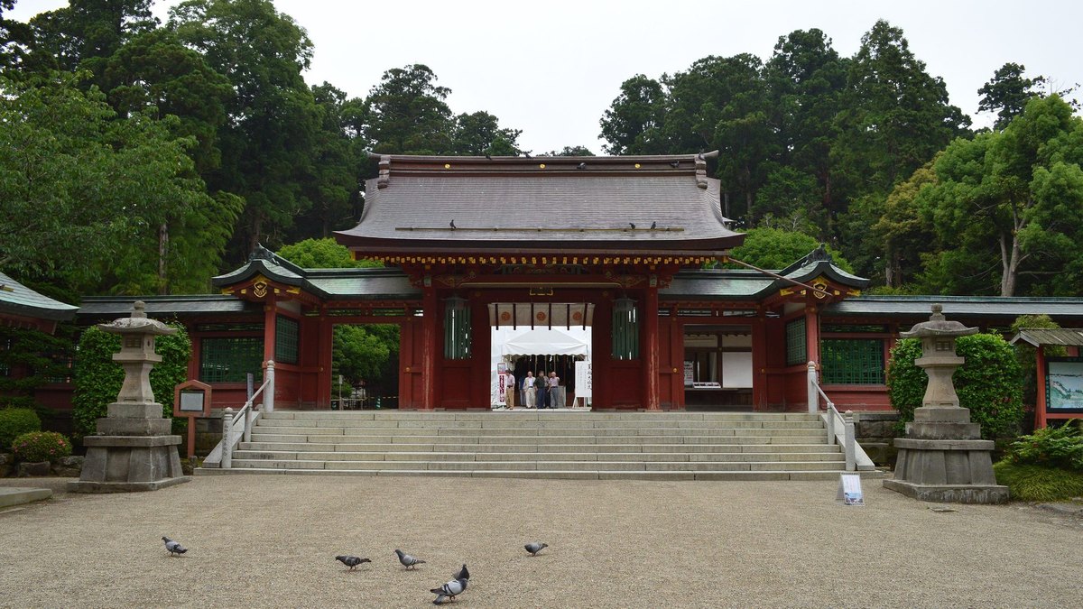 志波彦神社・鹽竈神社の風景