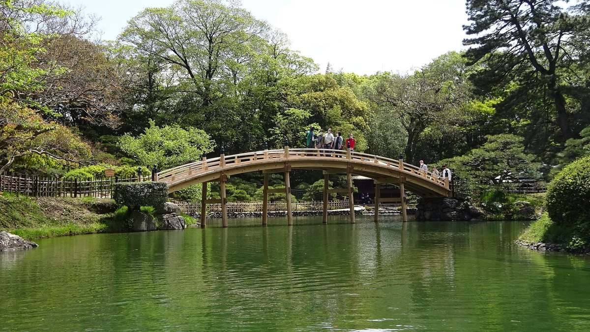 栗林公園の風景