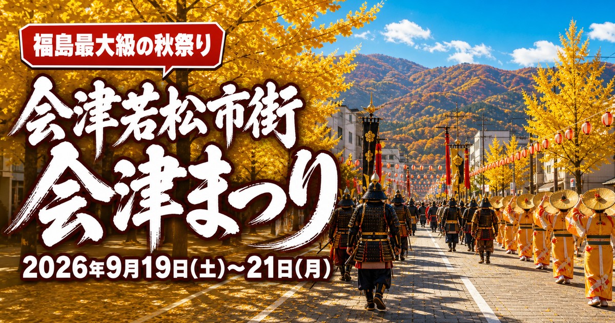 会津若松市街 会津まつり2026の紹介画像